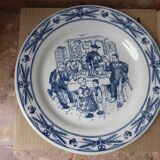 Lot 4 advertising plates Master Kanter 1985, Gien