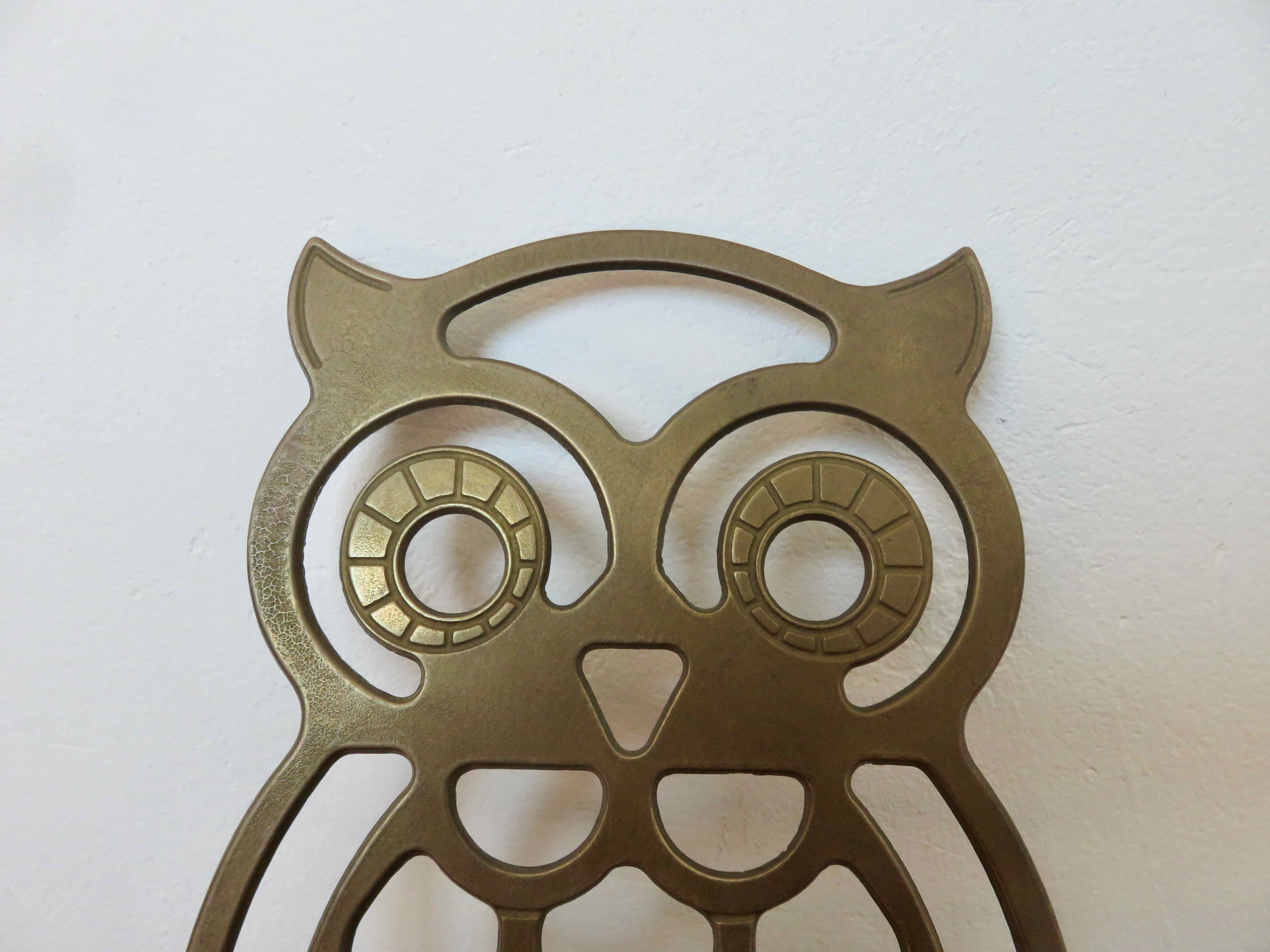 Brass "owl" trivia 70s
