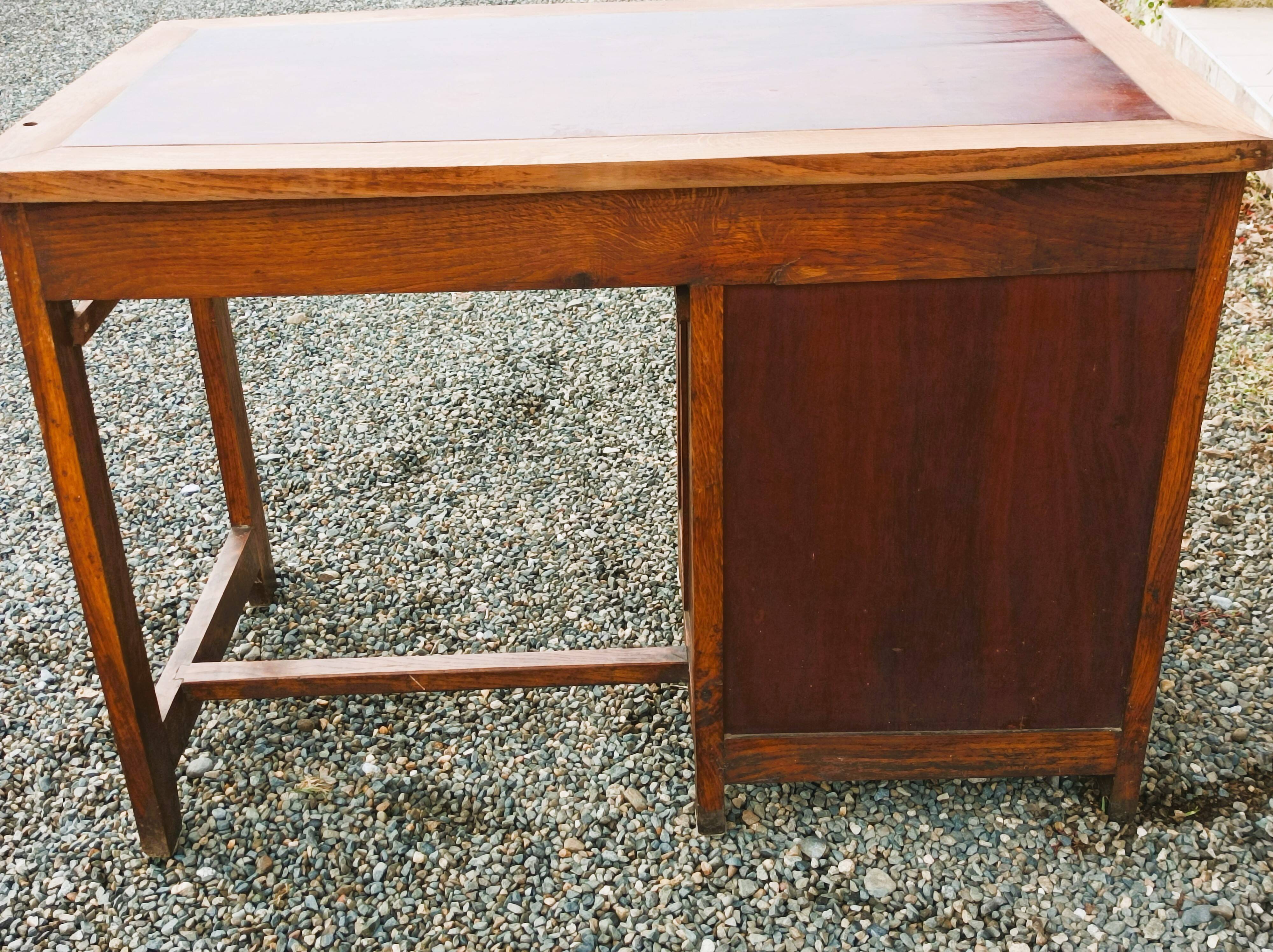 70s desk and articulated lamp