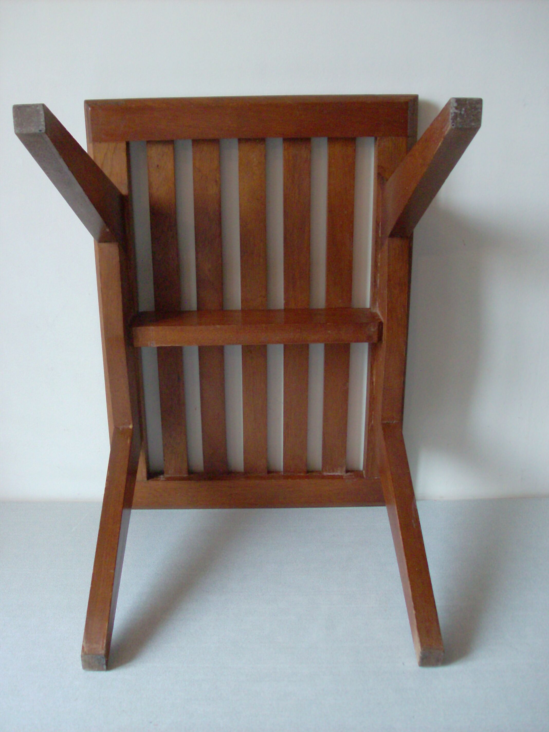 Old Swedish table Scandinavian sofa end wooden compass foot 1960s