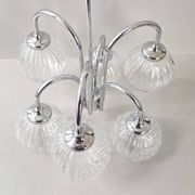 Lustre vintage 6 boules 1970