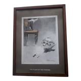 Signed english illustration