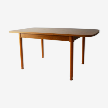 Table à manger du milieu du siècle des années 1970 par Schreiber