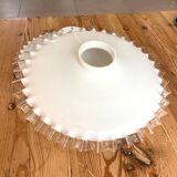White opaline lampshade