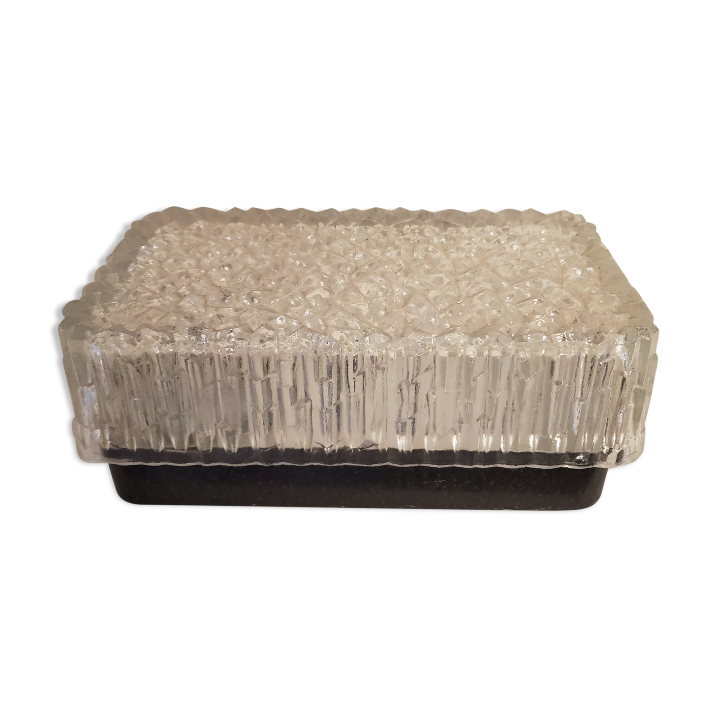 Holophane glass ceiling light