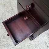 Vintage colonial column bookcase