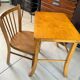Ensemble bureau et chaise enfant Baumann vintage