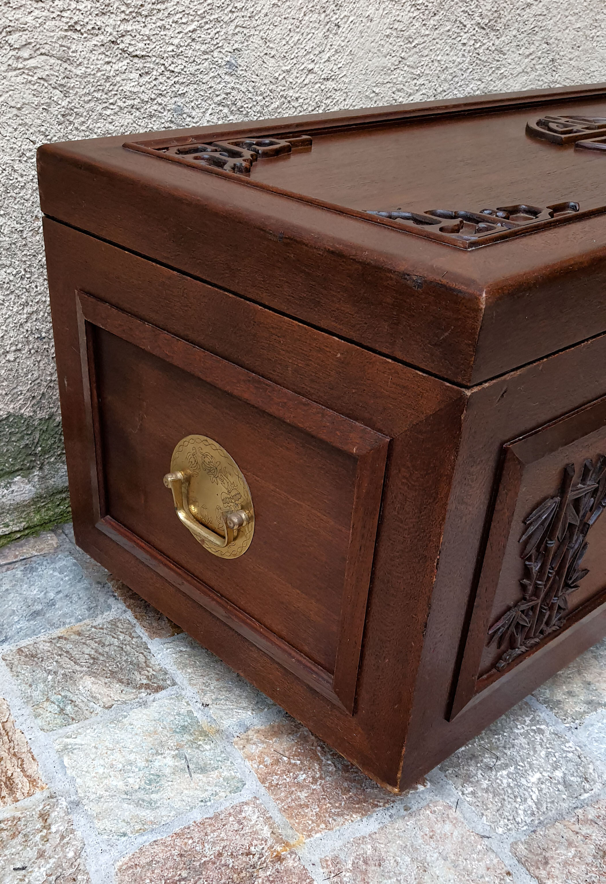 Large trunk trunk China XXeme 122cm