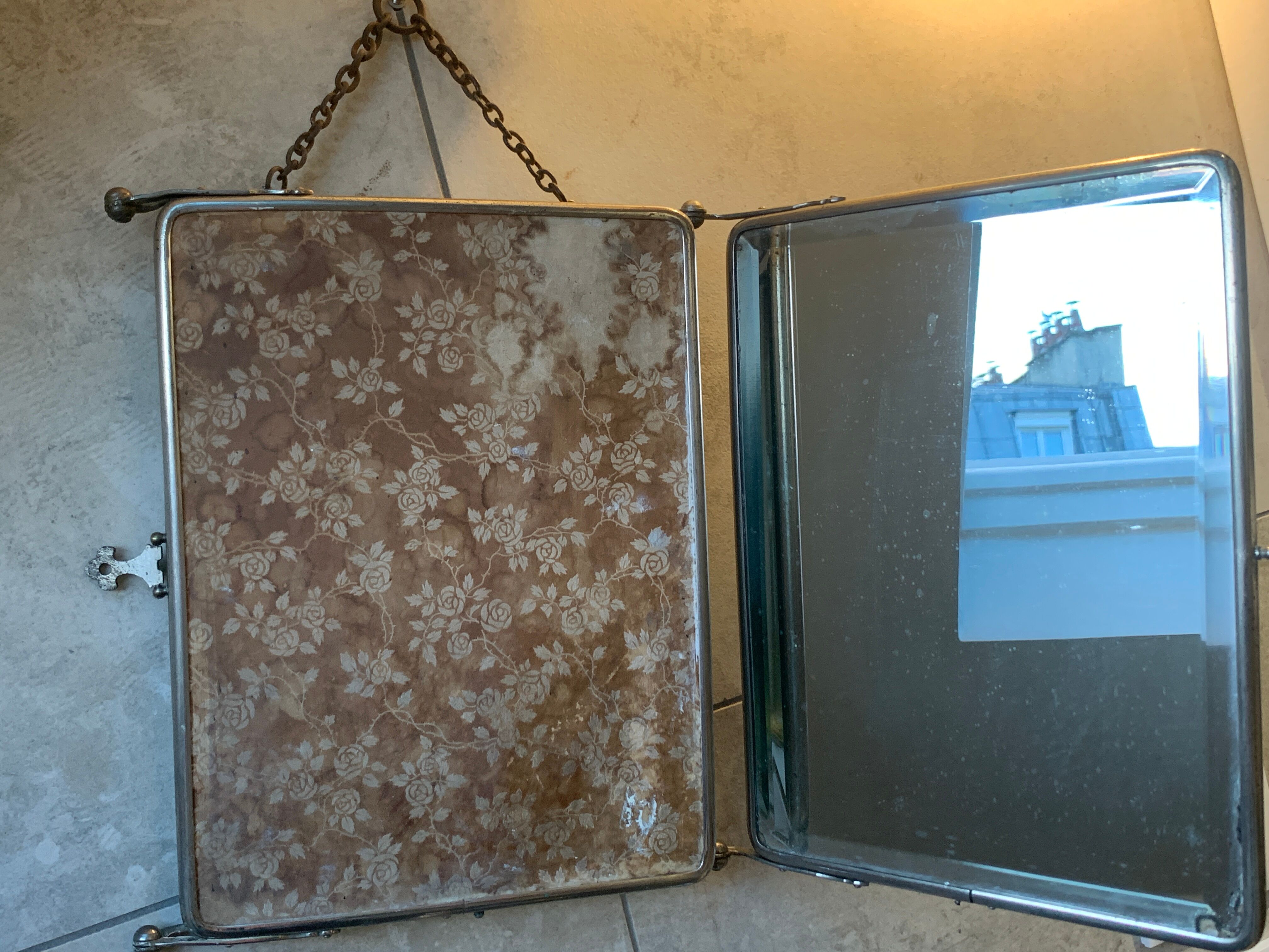 Triptych mirror