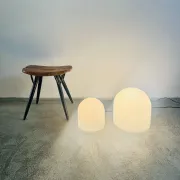 A-252 'Mini' And 'Maxi' Table Lamp By Aldo Van Den Nieuwelaar For Artimeta Soest, The Netherlands, 1972