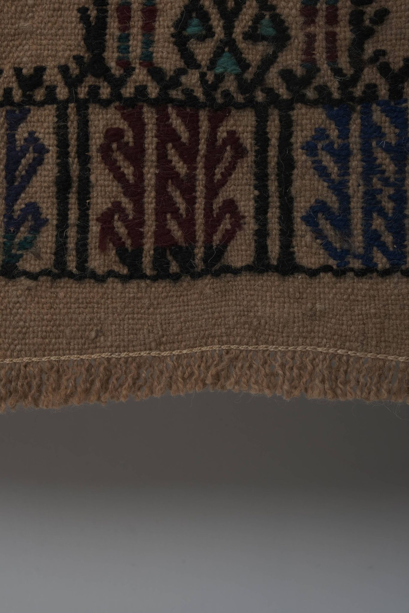 Tapis vintage turc de oushak tissé à la main 151x221 cm