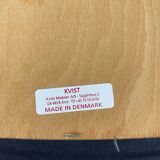4x Vintage Danish design chairs Kvist Mobler