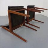 Set of Teak Dining Chairs Model 641P by Rudolf Glatzel for Thonet, 1960s