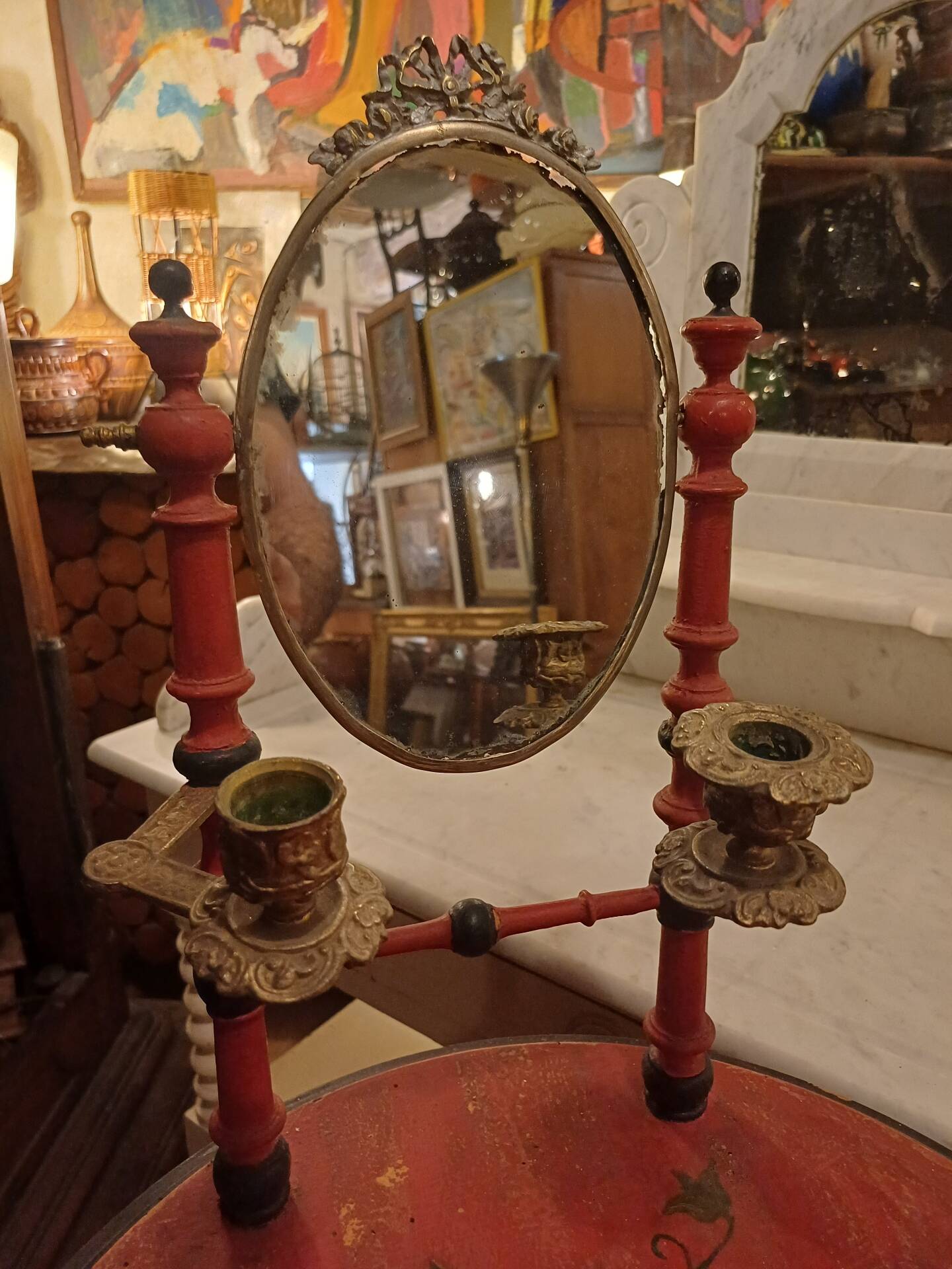 Coiffeuse d'appoint époque Napoléon 3, 19 eme