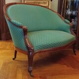 Ancienne banquette et ses deux chaises ancien salon  style Louis XV