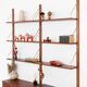 Teak modular shelving unit, Danish design, 1960s, made in Denmark