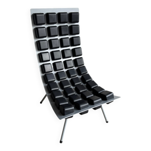 Chaise de salon Missy - gris