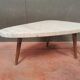 Table basse en travertin