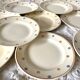 Old polka dot dinner plates from Sarreguemines