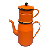 Enamelled coffee maker