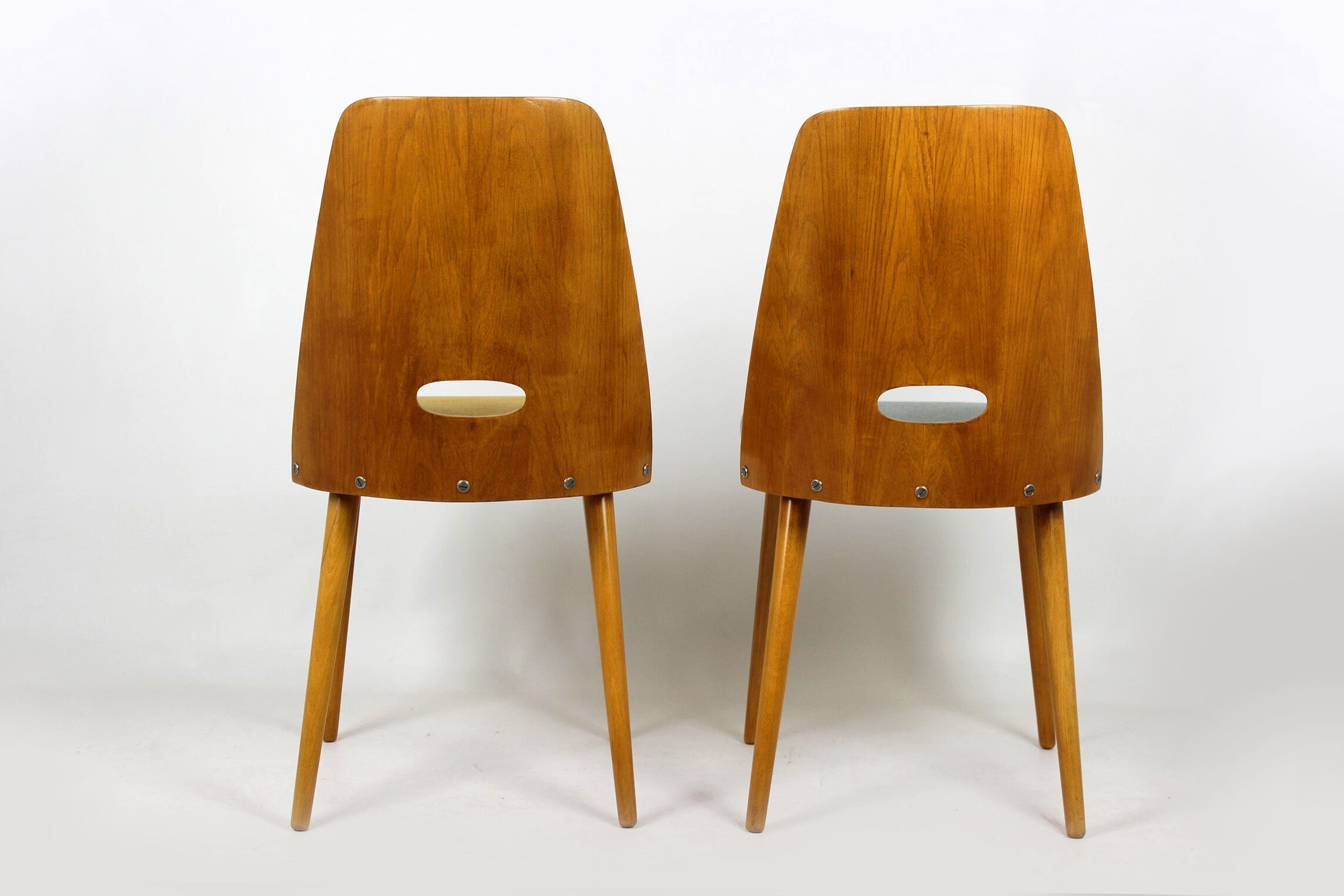 Pair of mid-century chairs from ONV Pisek, 1960s