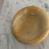 Vintage orange-orange marble ashtray