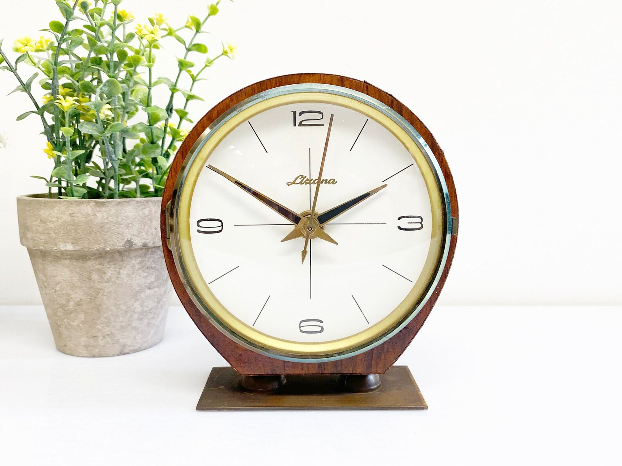 Horloge de table électrique vintage