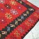 Tapis Kilim turc vintage tissé main