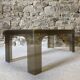 Table basse rectangulaire en plastique moulé, 1970