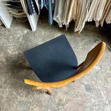 Bistro chair in light and black beech