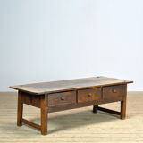 Oak coffee table, circa 1820