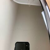 Oval mirror 51 x 81 cm chrome 1970