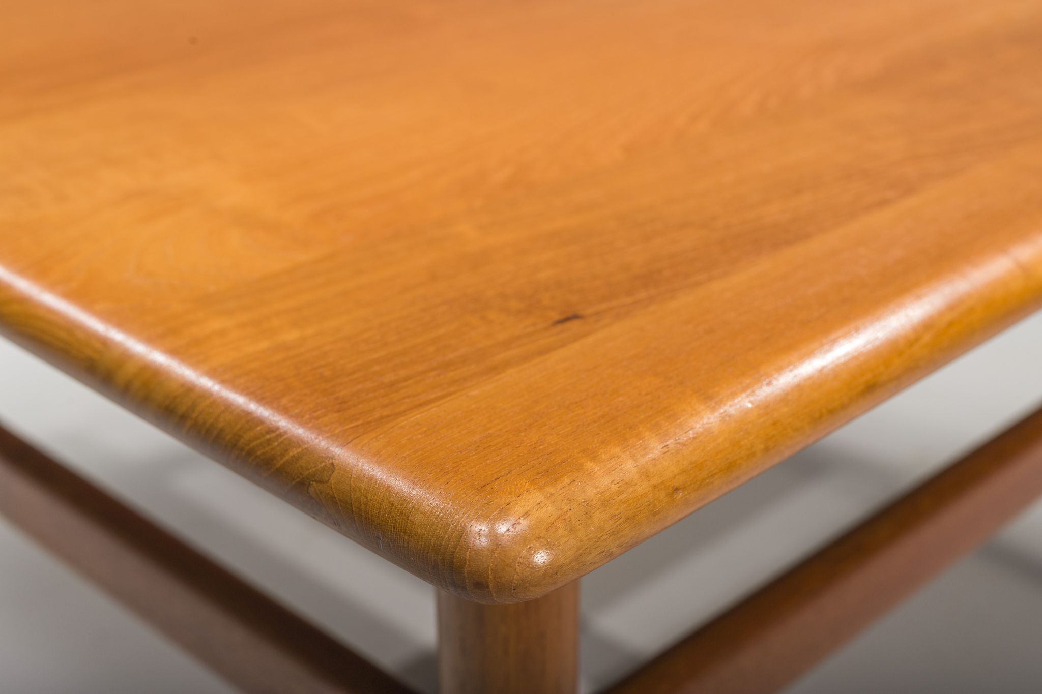 Table basse en teck danois du milieu du siècle, années 1960