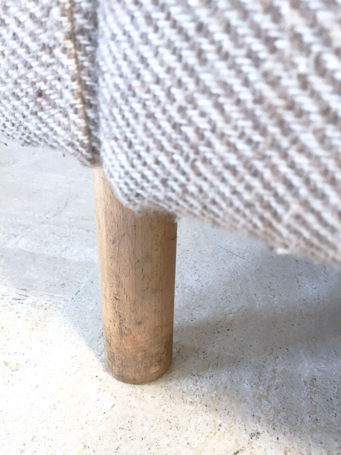 Scandinavian "cocooning" bench, 1960