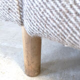 Scandinavian "cocooning" bench, 1960