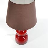 Scandinavian Modern Oxblood Red Table Lamp  by Gert Nyström for Hyllinge
