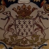 Vase faïencerie Desvres Fourmaintraux 19e siècle