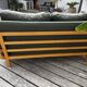 Habitat sofa (oak frame)