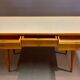 High-billed desk opaline scandinavian design 1950