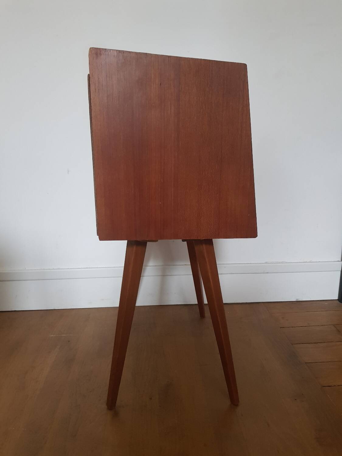 Vintage teak bedside table