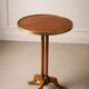 Side table / guéridon from the 19th century, tripod base "crowned dragon"