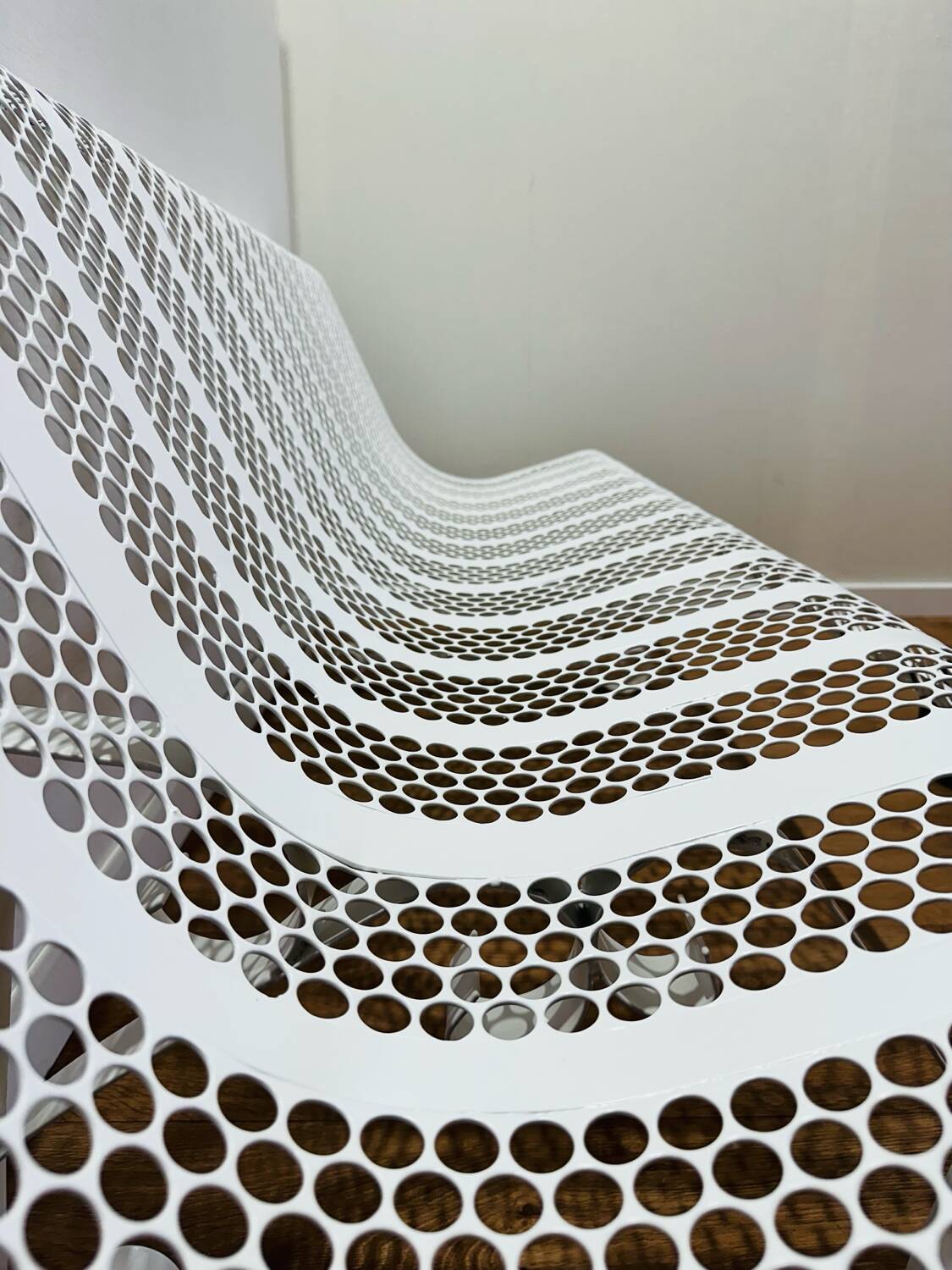 René Malaval metal bench