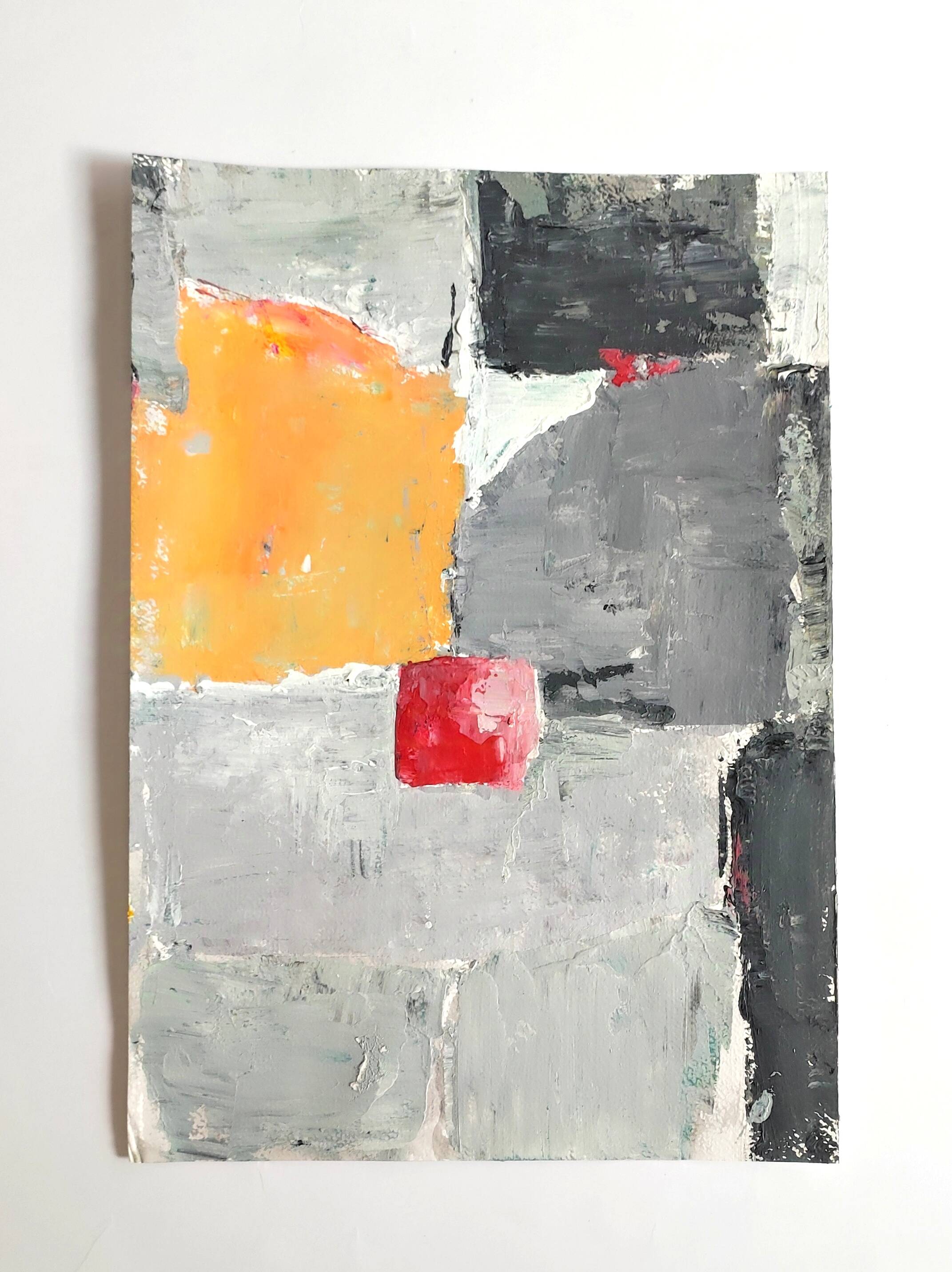 Original abstract painting by Nicolas de Stael