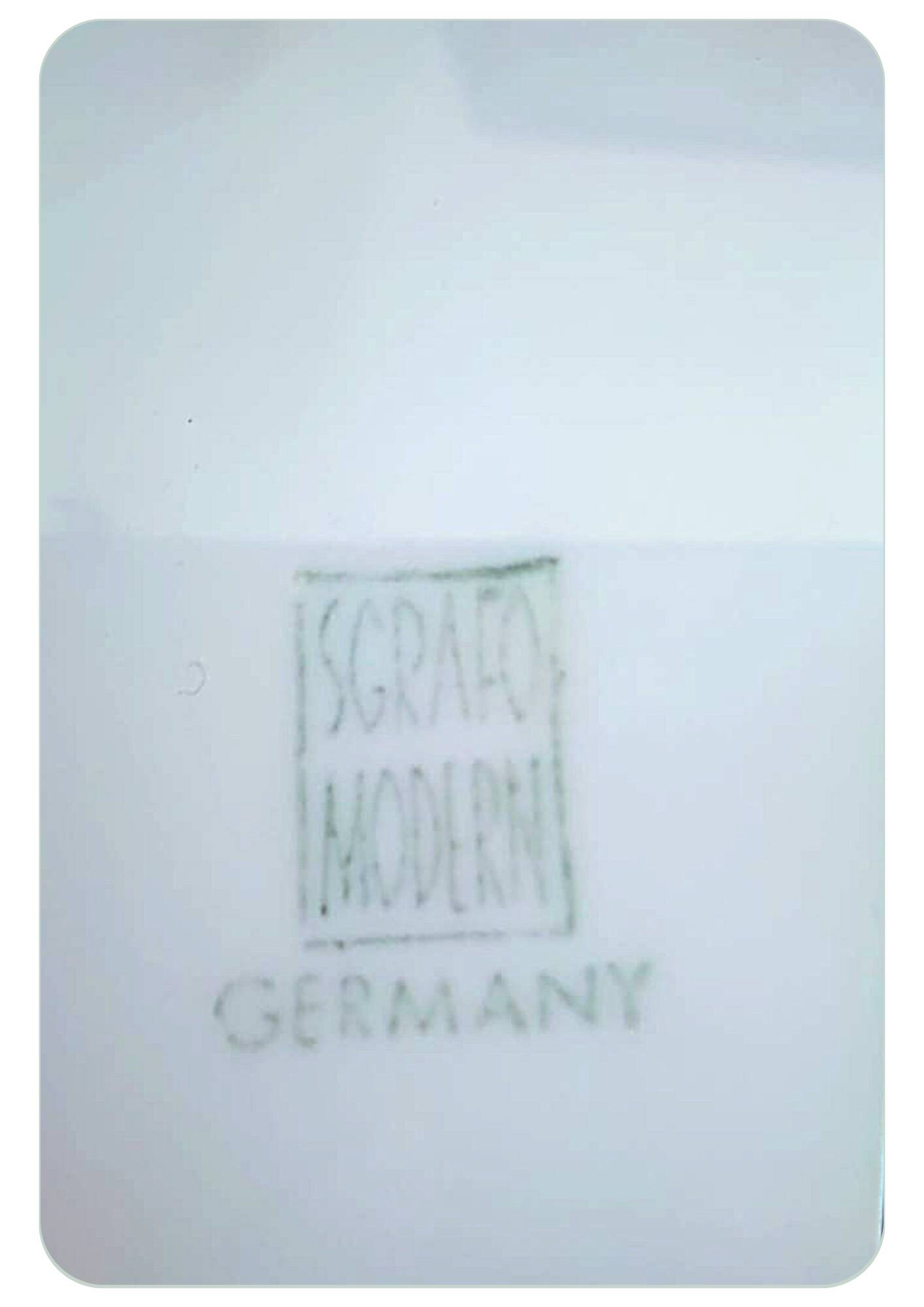 Vase Sgrafo Moderne Allemagne - Batutto Technik Design modèle 1178