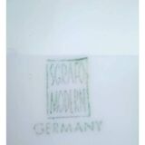 Vase Sgrafo Moderne Allemagne - Batutto Technik Design modèle 1178