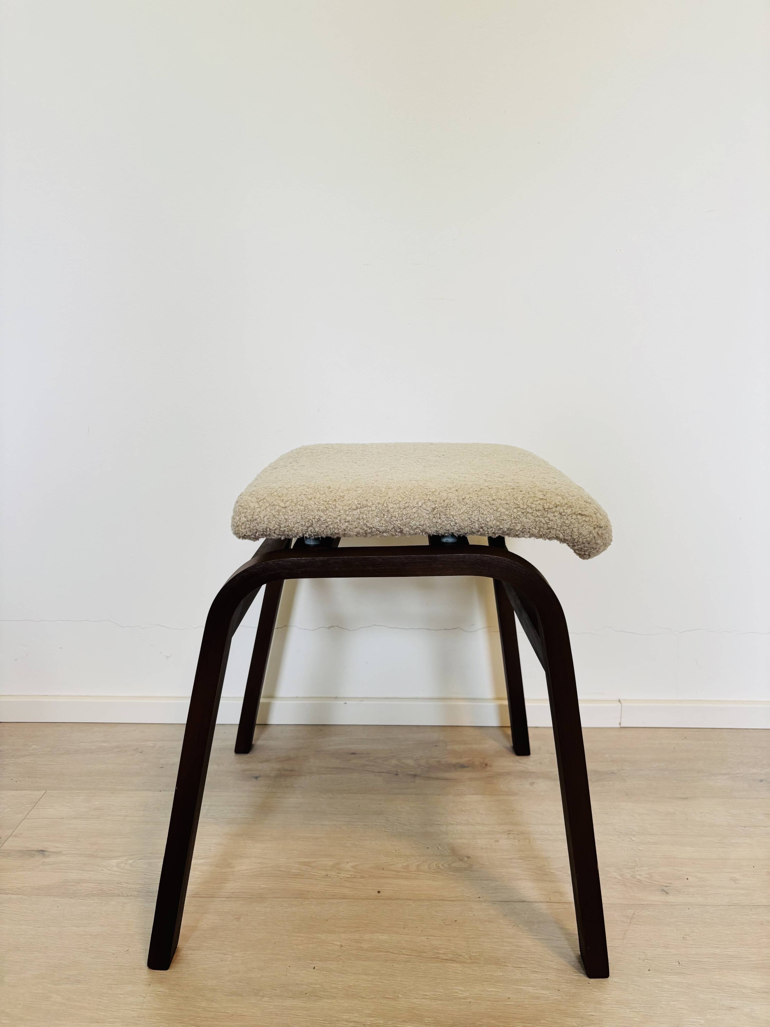 Vintage Ottoman by Ludvik Volak for Ton, Czechoslovakia 1960’s
