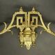 Pair of sconces with Louis XVI laurel garlands from the 19th century - Émile Muller