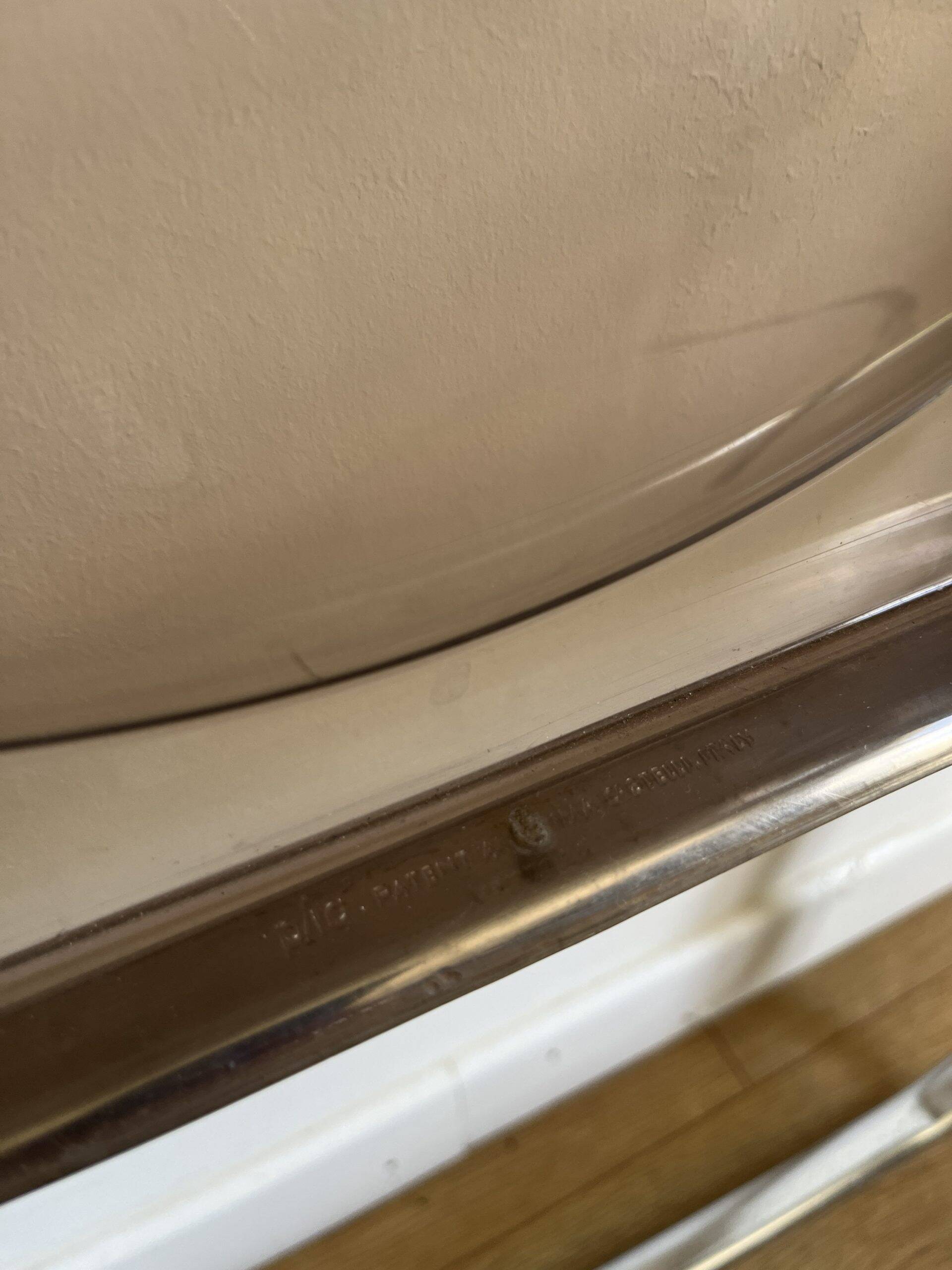 Chaise Plia plexi fumé par Giancarlo Piretti