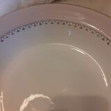Presentation dish in Limoges porcelain