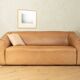 DS-47 three-seater sofa from the 1970s by de Sede in natural light brown nappa leather